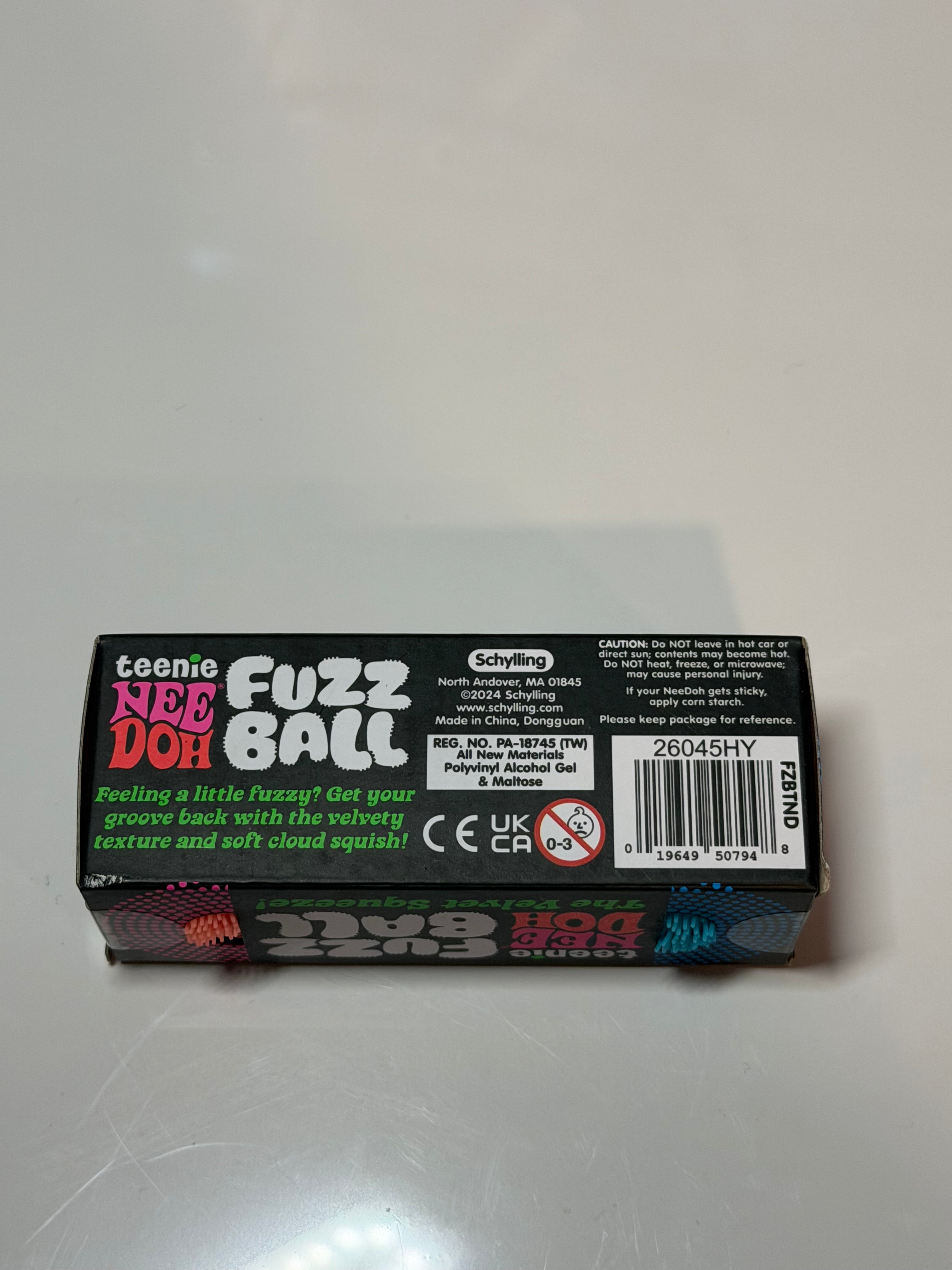 Needoh Tiny Fuzzball 3 pack