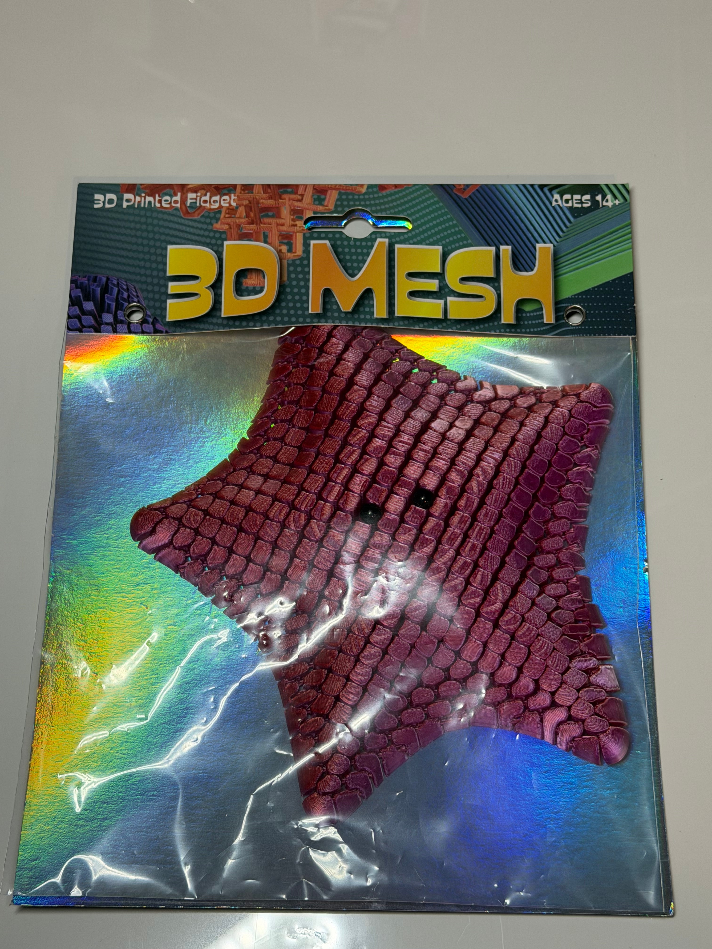 3D Mesh Starfish Desk Pet