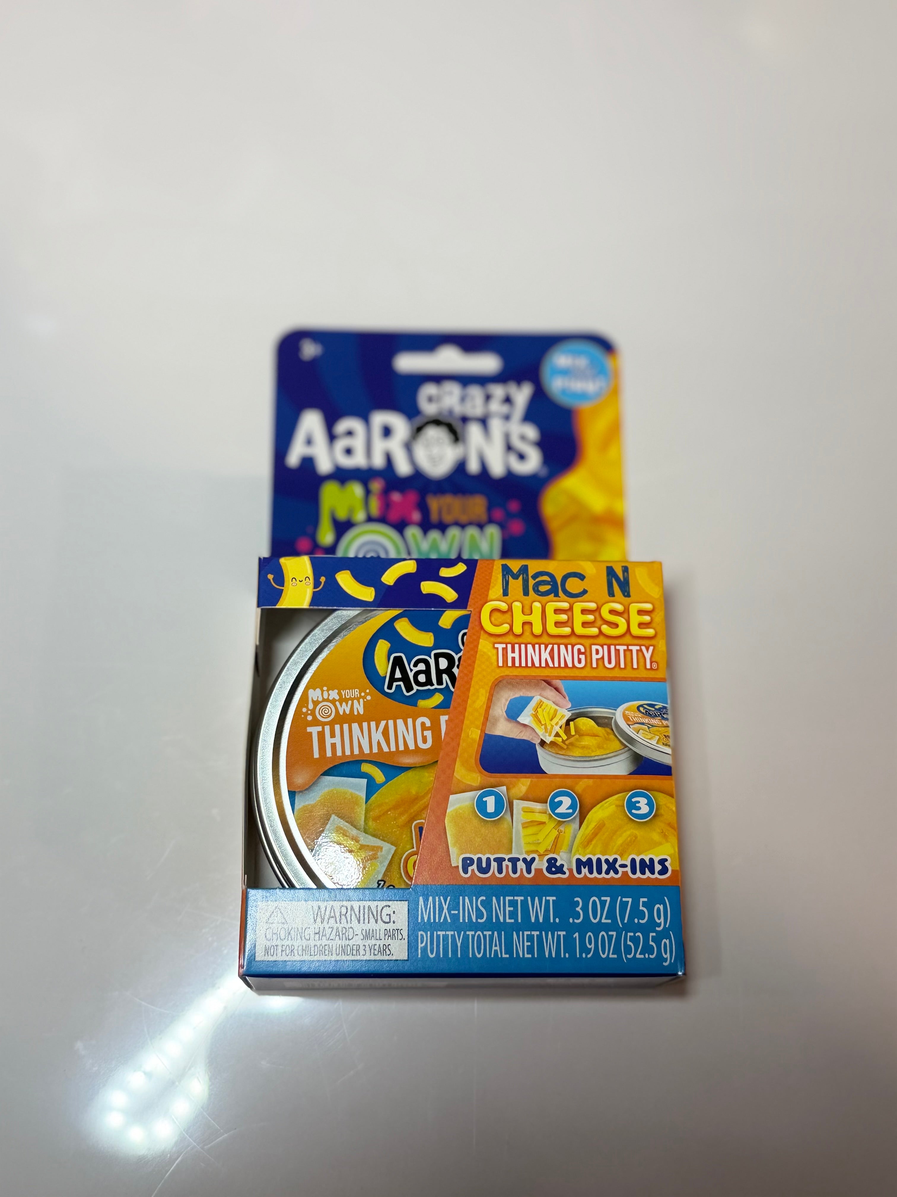 Aaron’s Thinking Putty “Mac and Cheese”